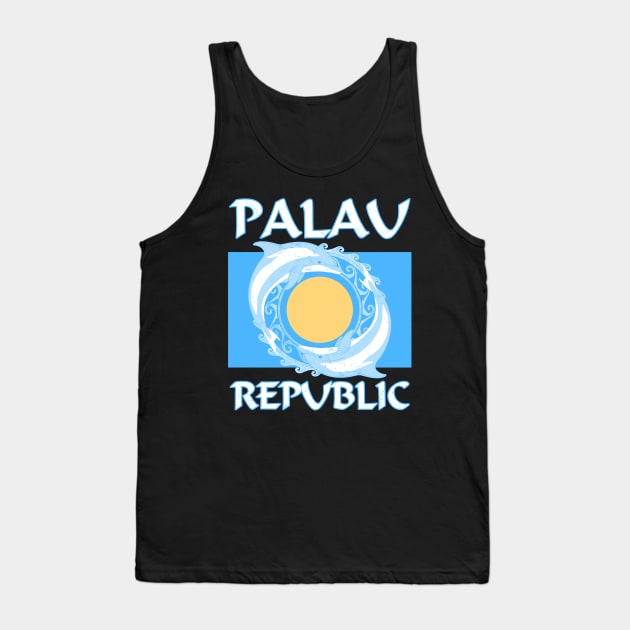 Palau Republic Tank Top by NicGrayTees